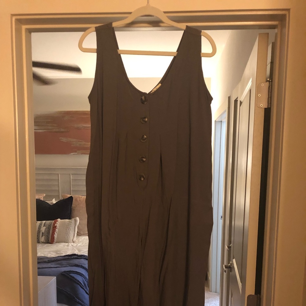 🛍 2/$30 | Olive Green Boutique Wide-Leg Jumper